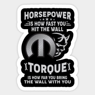 Horsepower is how Sticker